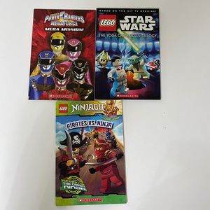 D5 Lego and power ranger books